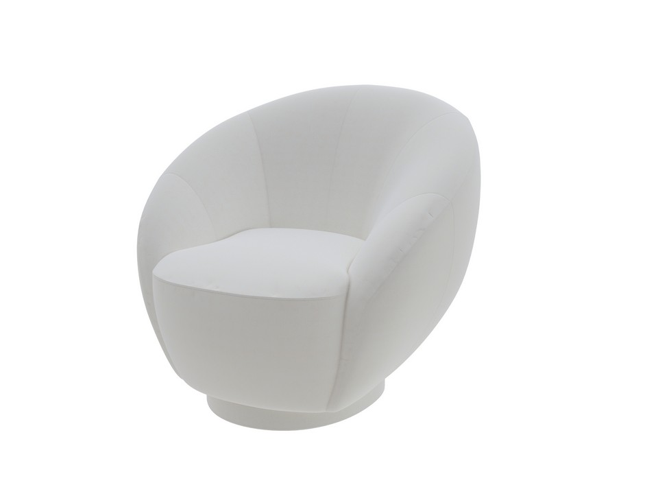 Кресло Verda Modern Ткань Микровелюр Marino 4 Лен 90x87 122040₽